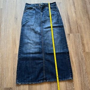 Maurices denim skirt